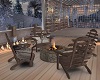 Christmas Chairs Firepit