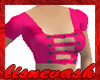 Hot Pink Buckled Top