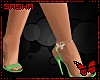 Valentina Green Heels