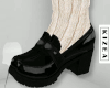 Black Shoes + Socks