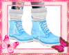 Baby Blue Gym Boots