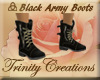∆ Black Army Boots