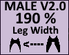 Leg Thigh Scaler 190% V2
