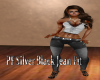 PF Silver Black Jean Fit