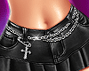 🤍 Leather Mini Skirt