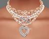 H/Heart Bling Necklace