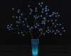 Blue Lighted  Vase