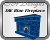 DW Blue Fireplace