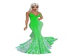 *Ney* Shiny Lime Gown