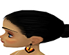 fire winged earrings