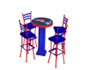 patriots table n chairs