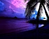 Beach Hut-Purple/Blue
