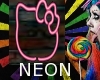 Neon Sign Hello Kitty Pi