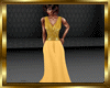  Canary Sequin Gown