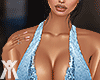YA.Y2K Denim Dress Blue
