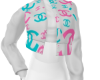 CC PINK & TEAL JACKET