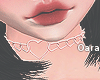 R. Heart Choker - Peach
