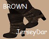 Belted Boots Brown