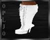 White Long Boots