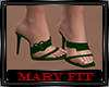 Mary Shoes Green