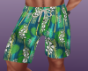WALLY GREEN SWIM TRUNKS