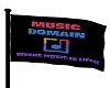 Music Domain Banner Flag