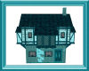 Town Building 2 in Teal