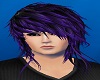 Black+Purple Male Hair