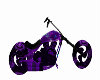 purple butter fly bike