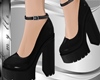 Chelsia black heels