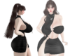 Black Mini Dress +AB