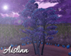 Purple Sun Fantasy Tree