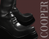 !A black plastic boot
