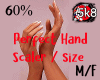 Perfect Hand Scaler Size