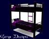 purple monste bunkbed