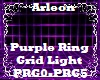 Purple Ring Grid Light