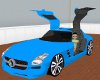 Mercedes SLK Light blue