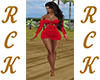 RCK§Sexy Red Dress