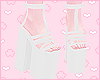 ♠ Platform Heels White
