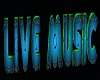 Live Music Wall Sign
