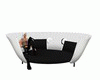 black & wht couch design