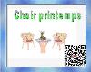Chair Printemps
