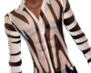 Zebra Sheer Shirt
