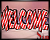 Welcome Sign CandyCane