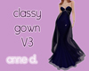 Classy Gown V3 dark blue