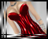 GL*Red PVC Dress