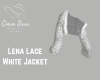 Lena Lace White Jacket