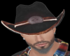 cowskin cowboy hat