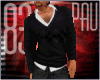 *P* Black sweater
