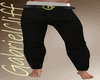 Slack Black Pant + Belt